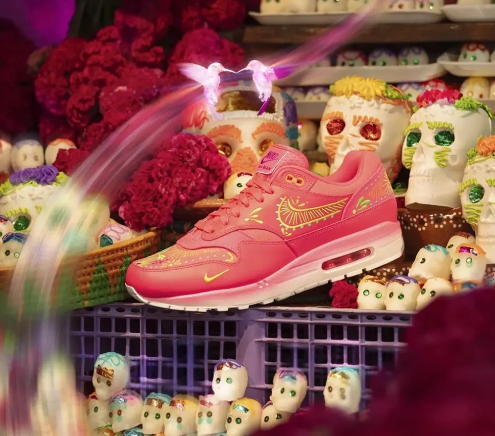Alternative view of Giày Nike Air Max 1 PRM 'Día De Muertos' FQ8172-645