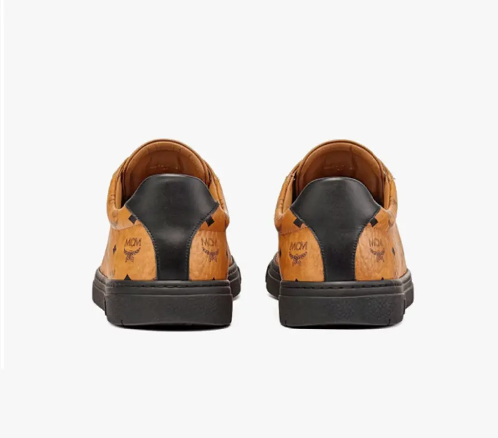 Giày MCM 41 IT Lo Sneakers Black Cognac MEXCSMM02BK041 - Ảnh 4