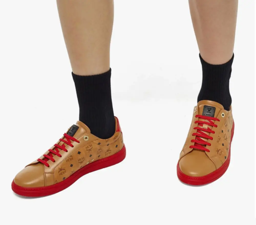 Alternative view of Giày MCM 41 IT Lo Sneakers Red Lychee MEXCSMM02R0041