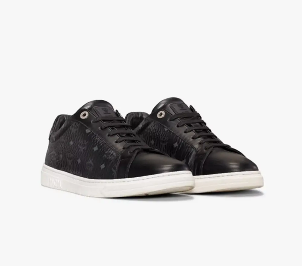 Giày MCM 40 IT Terrain Lo Sneakers Black MEXAAMM11BK040 - Ảnh 4