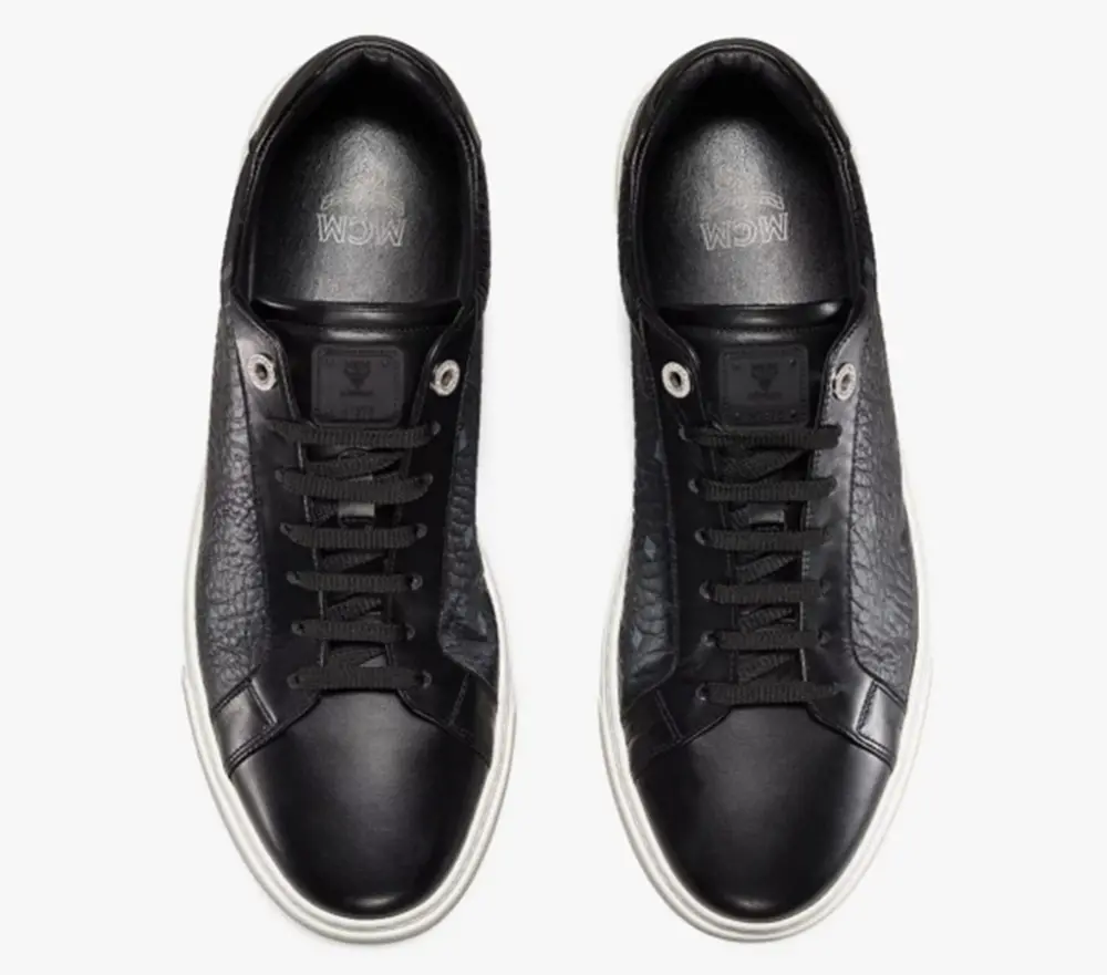 Giày MCM 40 IT Terrain Lo Sneakers Black MEXAAMM11BK040 - Ảnh 3