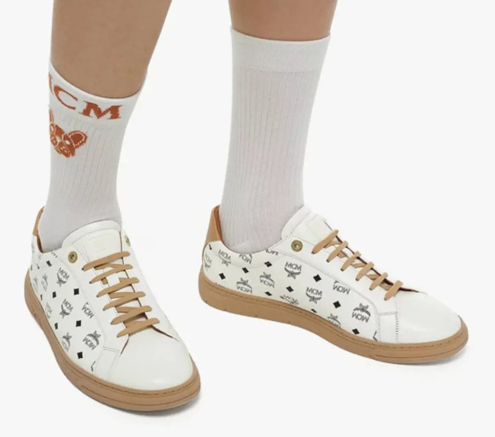 Alternative view of Giày MCM 41 IT Block Terrain Lo Sneakers Beige MEXCSMM05I6041