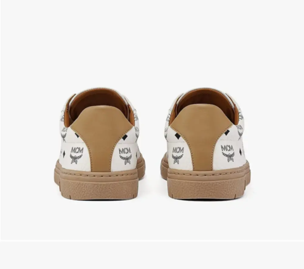 Giày MCM 41 IT Block Terrain Lo Sneakers Beige MEXCSMM05I6041 - Ảnh 3