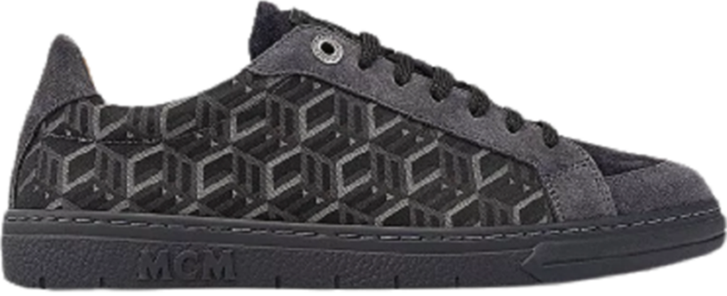 Giày MCM 41 IT Monogram Jacquard Grey MEXCSCK01EG041