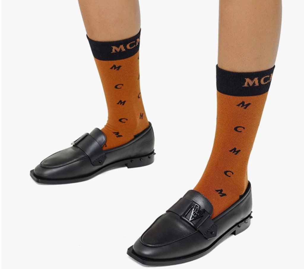 Giày MCM 39 IT Mena Loafer Leather Black MESBALM01BK039 - Ảnh 2