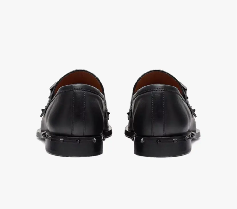 Giày MCM 39 IT Mena Loafer Leather Black MESBALM01BK039 - Ảnh 4