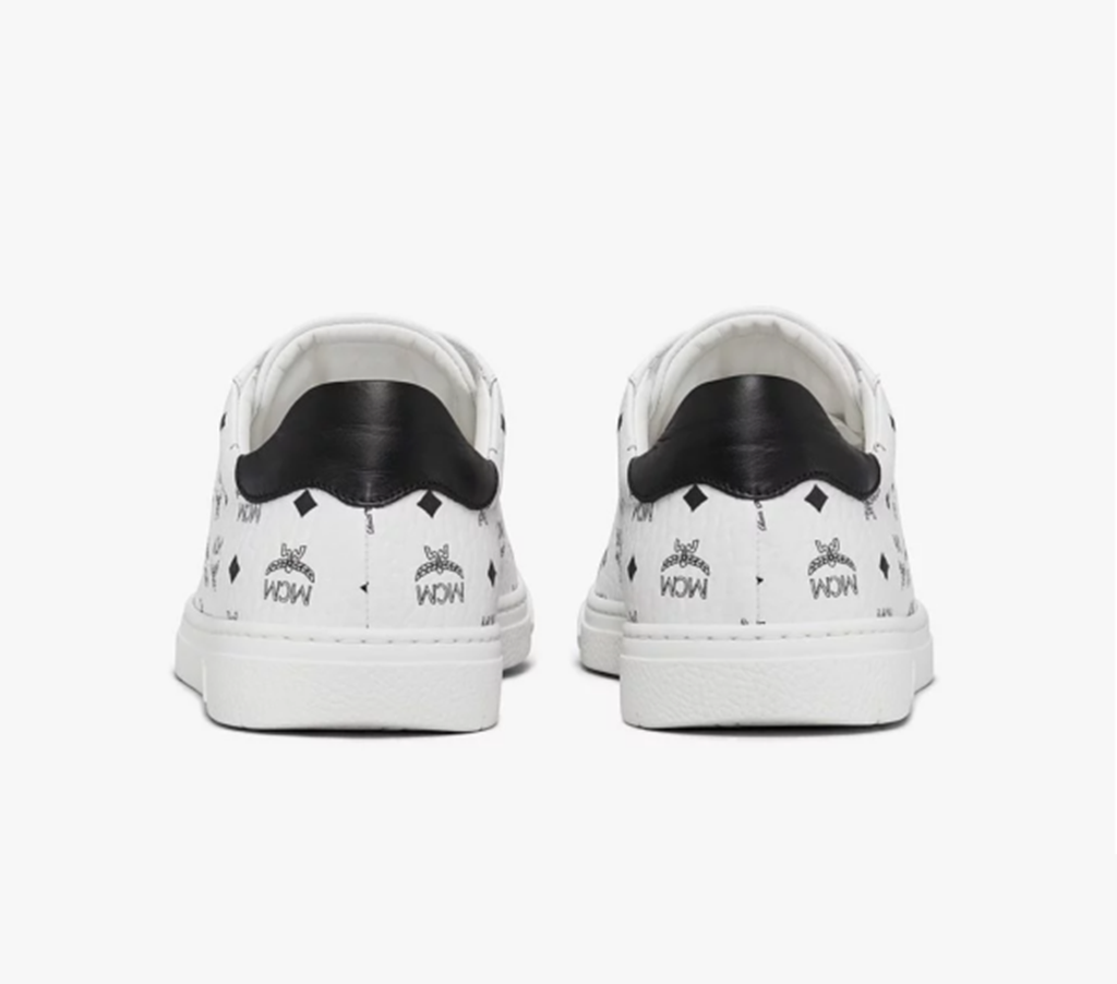 Giày MCM 36 IT Terrain Lo Sneakers White MESCSMM23WT036 - Ảnh 3