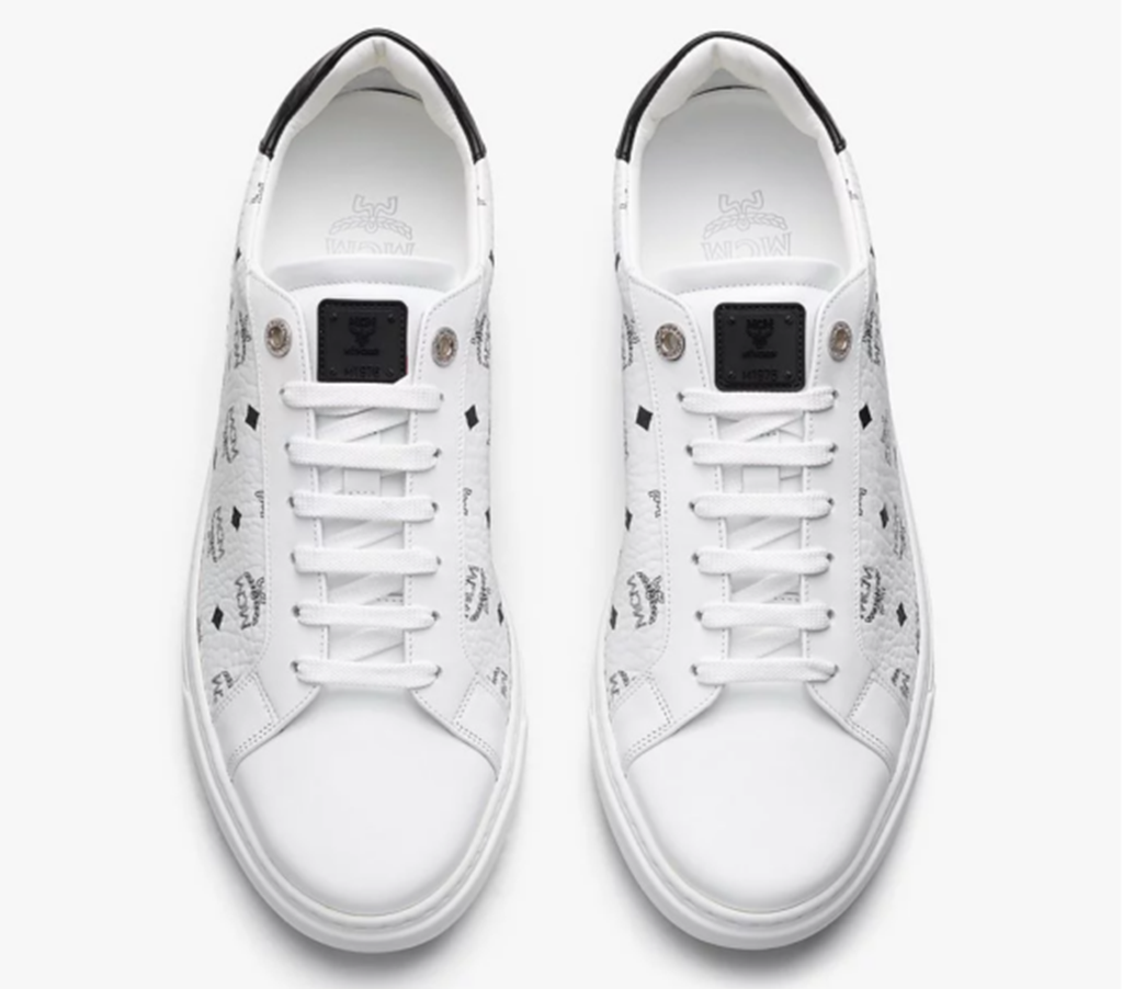 Giày MCM 36 IT Terrain Lo Sneakers White MESCSMM23WT036 - Ảnh 2