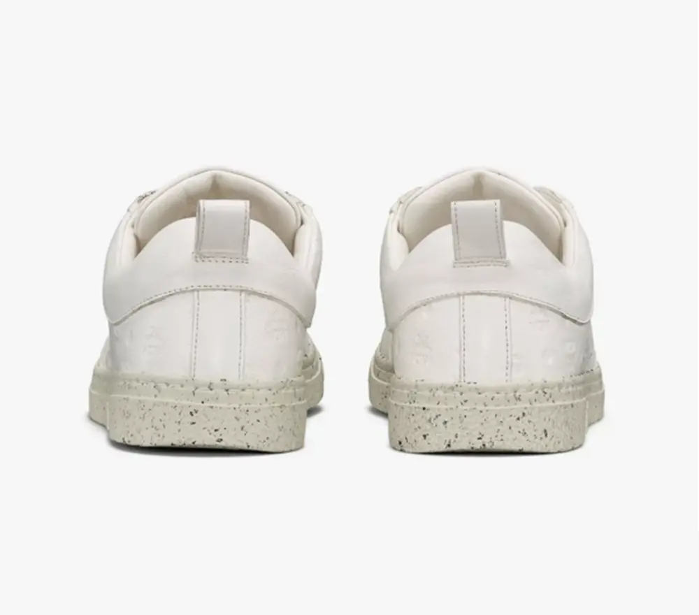 Giày MCM 38 IT Sustainable Lo Sneakers White MESAAMM18WT038 - Ảnh 3