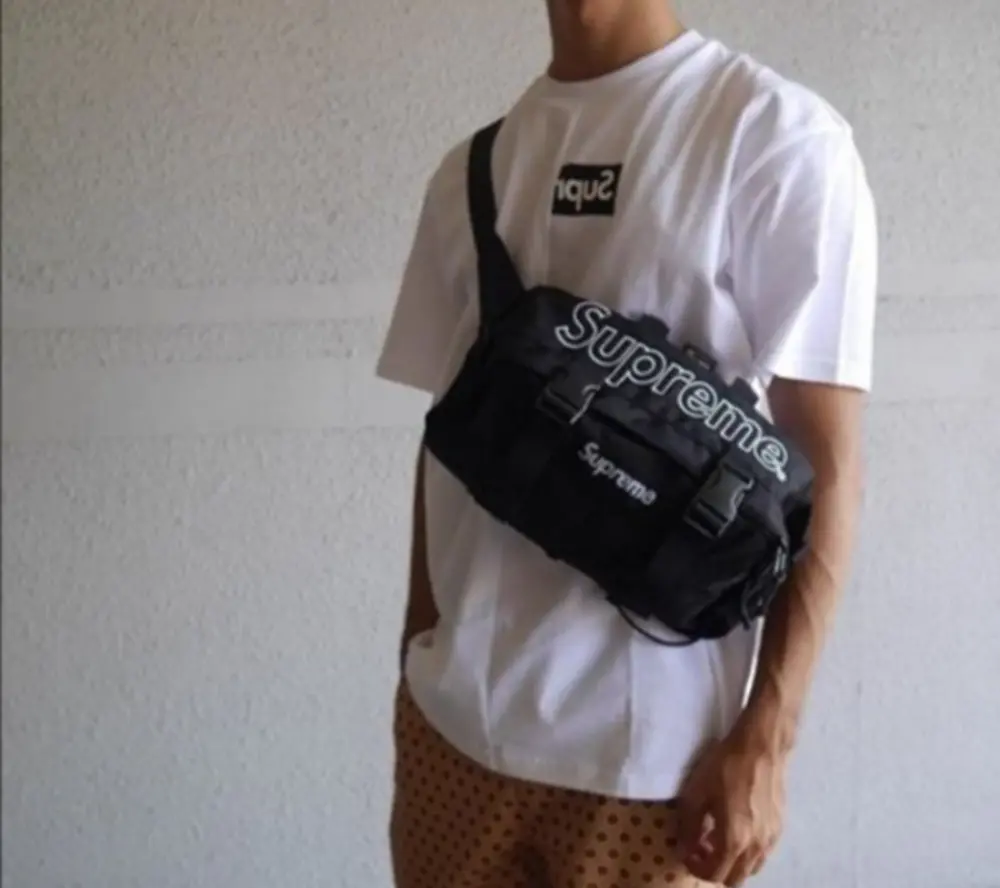 Alternative view of Túi Supreme Waist Bag FW19 Black SP-WBFW19BK