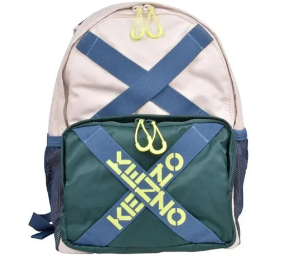 Balo Kenzo Multi-strap Logo Sport ‘Blue White’ FB65SA213F22-93