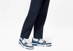 Alternative view of Giày Nam Louis Vuitton LV Trainer 'Denim Monogram' 1A7S53