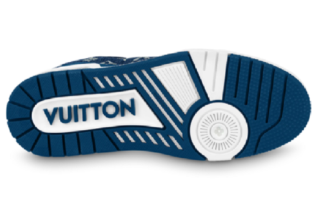 Giày Nam Louis Vuitton LV Trainer 'Denim Monogram' 1A7S53 - Ảnh 4