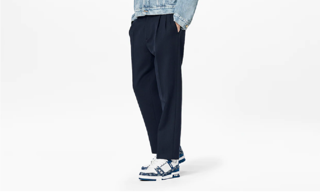 Giày Nam Louis Vuitton LV Trainer 'Denim Monogram' 1A7S53 - Ảnh 3