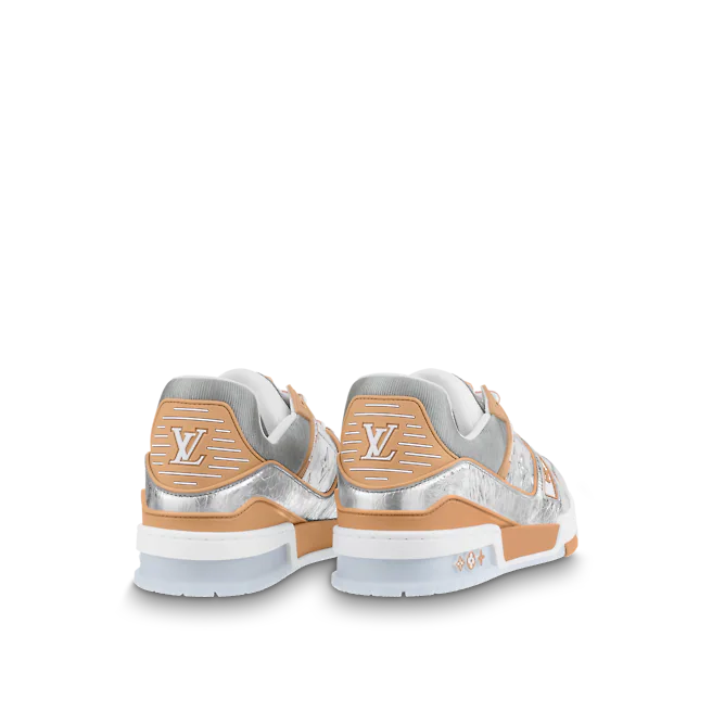 Giày Louis Vuitton Trainers “Silver” 1A996B - Ảnh 4