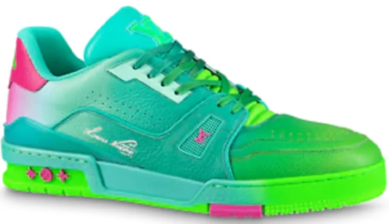 Giày Louis Vuitton Trainers “Green” 1A9TRS