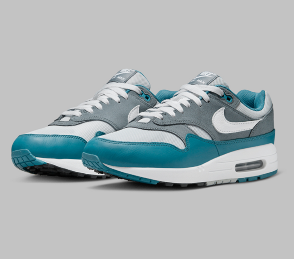 Giày Nike Air Max 1 ‘Noise Aqua And Cool Grey’ FB9660-001 - Ảnh 6