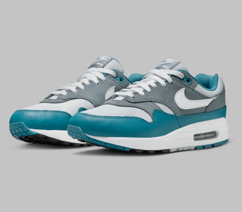 Giày Nike Air Max 1 ‘Noise Aqua And Cool Grey’ FB9660-001 - Ảnh 6