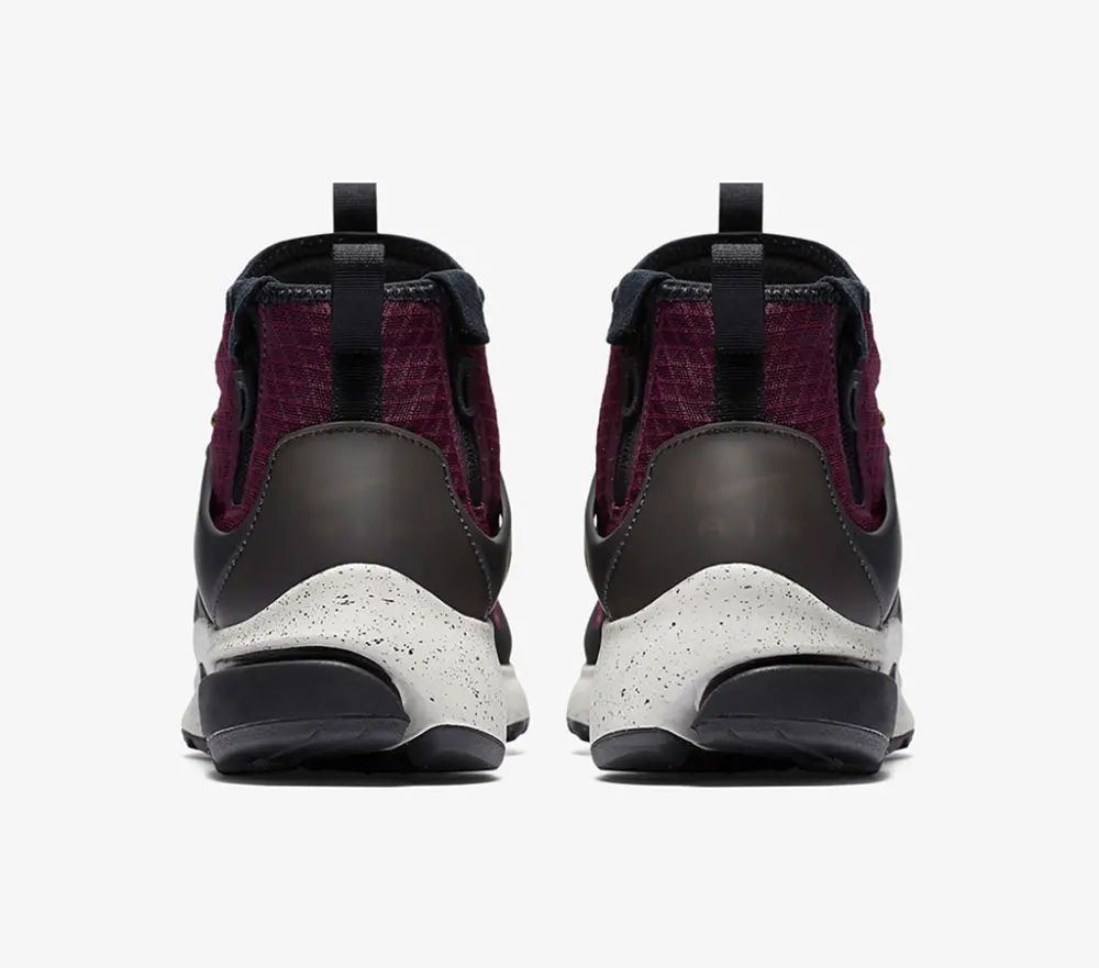 Alternative view of Giày Nike Air Presto Mid Utility 'Bordeaux' 859524-600