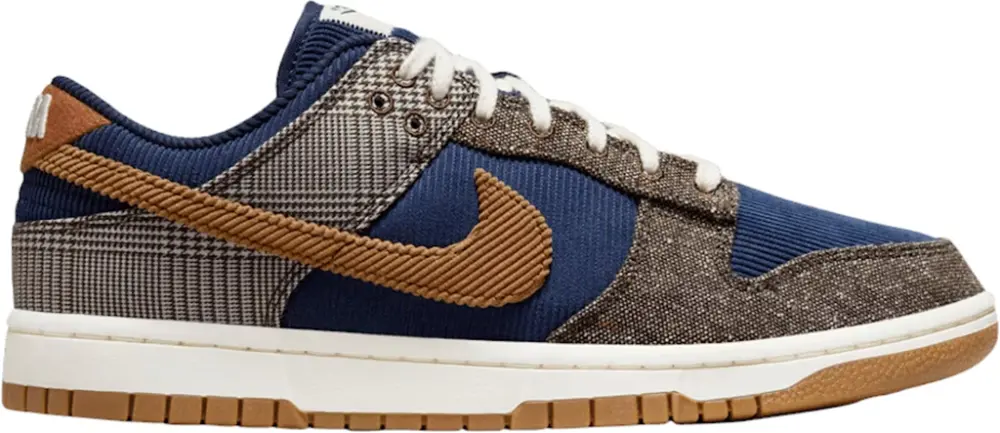 Giày Nike Dunk Low 'Tweed Midnight Navy Corduroy' FQ8746-410