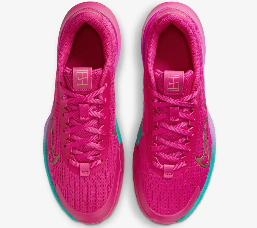 Alternative view of Giày NikeCourt Vapor Lite 2 Premium 'Fireberry' FB7065-600