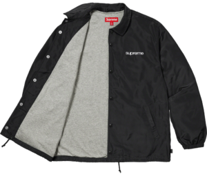 Alternative view of Áo Supreme NYC Coaches Jacket Black - 23FW