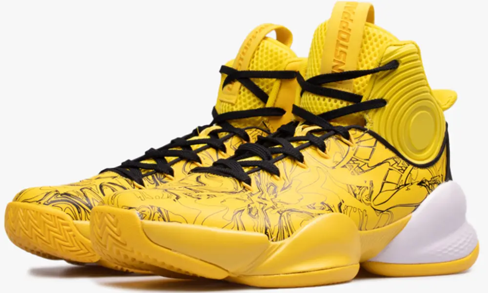 Alternative view of Giày Li-Ning Power V 'Yellow' ABAS081-1H