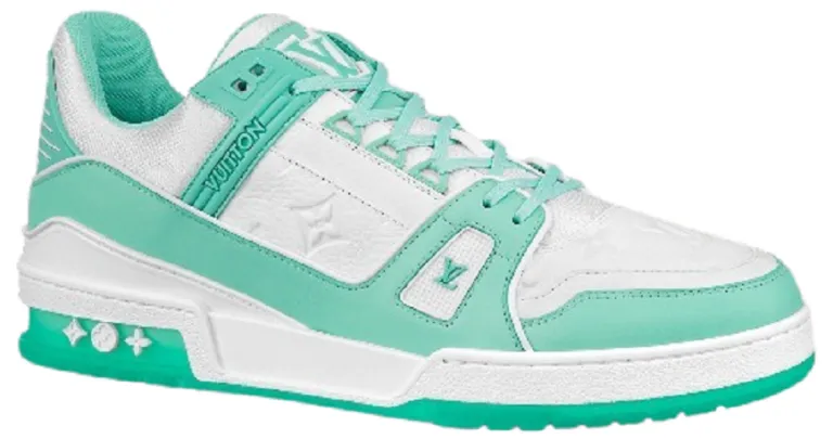 Giày Louis Vuitton LV Trainers ‘Green’ 1A8KBQ