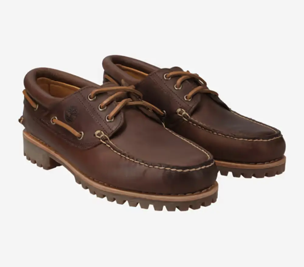 Giày Timberland 3 Eye Classic Lug CATHAY SPICE 'Brown' A62FW - Ảnh 3