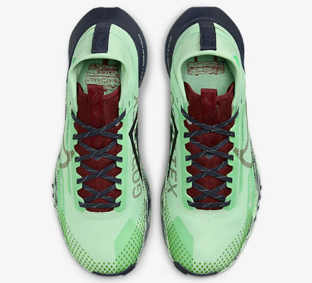 Alternative view of Giày Nike React Pegasus Trail 4 GORE-TEX 'Vapor Green Dark Thunder Blue' DJ7929 303
