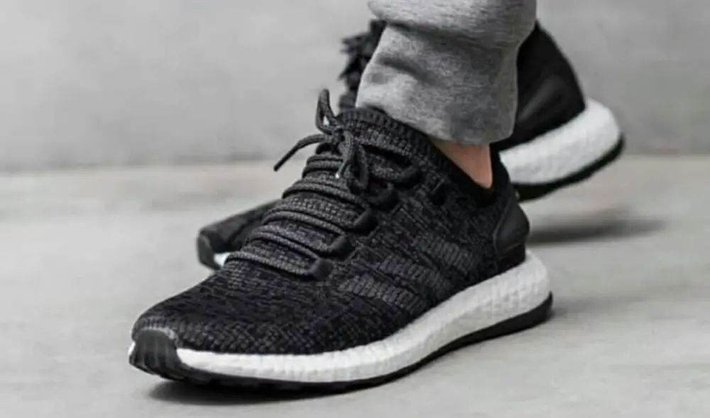 Giày Adidas PureBoost ‘Black & White’ CP9326 - Ảnh 4