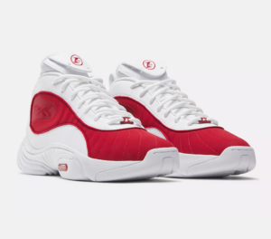 Alternative view of Giày Reebok Answer III 'White Flash Red' 100070300