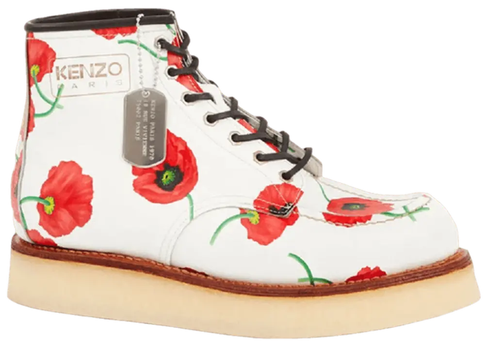 Giày Kenzo Kenzoyama Ankle ‘White’ FC62BT701L71