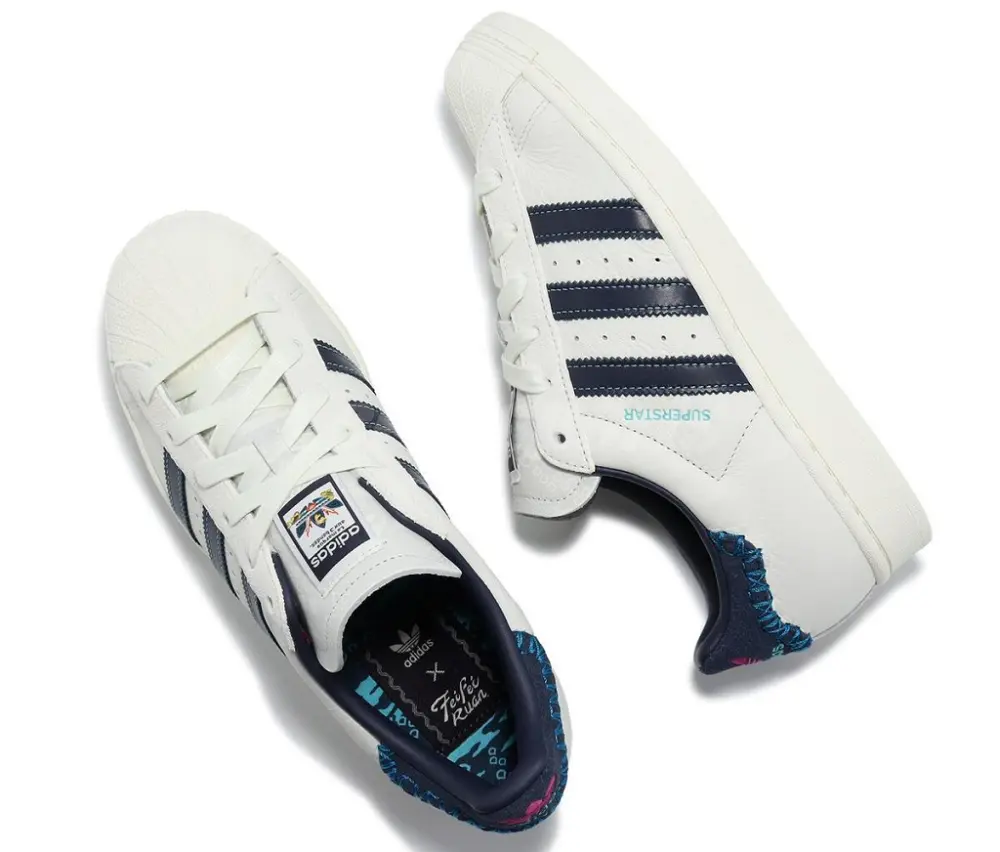 Giày Adidas Forum 84 Low "Cloud White & Victory Blue" IE3205 - Ảnh 5