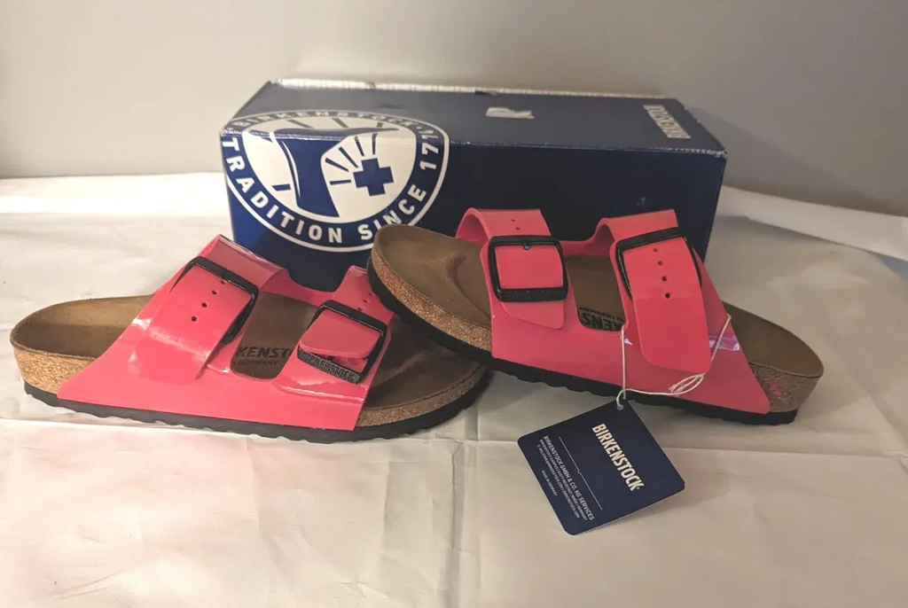 Dép Birkenstock Arizona Bs Style Red 1017562 - Ảnh 4