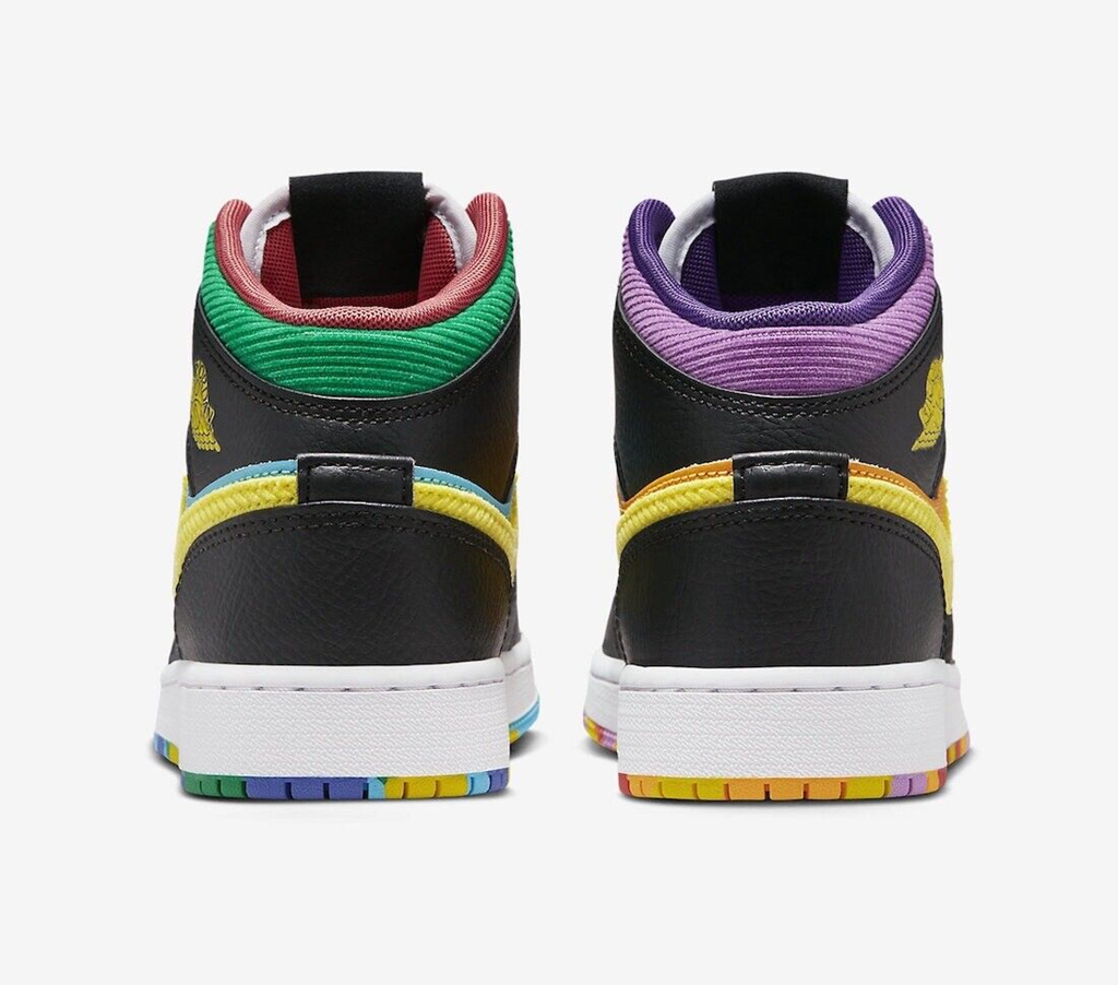 Giày Air Jordan 1 Mid SS GS ‘Championships’ FD1317-007 - Ảnh 4