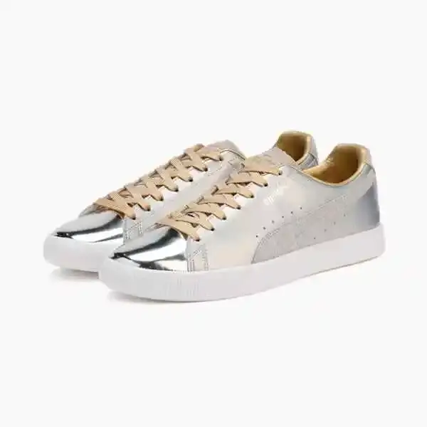 Giày Puma Clyde x Sorayama 'Silver Gold' 394496-01 - Ảnh 3