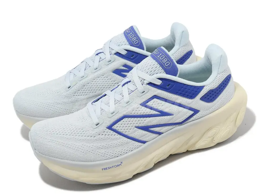 Giày New Balance Fresh Foam X 1080 V13 D Wide NB Blue Beige W1080D13 - Ảnh 4