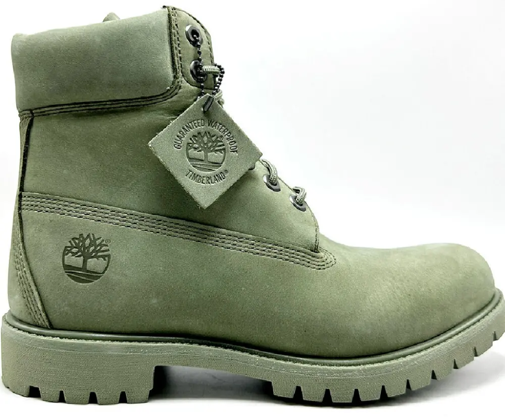 Giày Timberland 6 Inch Premium Waterproof Boots Dark Green A5PD4