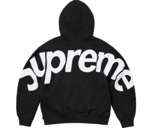 Alternative view of Áo Supreme Big Logo Jacquard Hooded Sweatshirt Black - 23FW