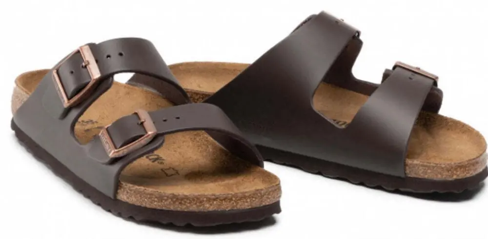 Alternative view of Dép Birkenstock Arizona BS Dark Brown 0051103