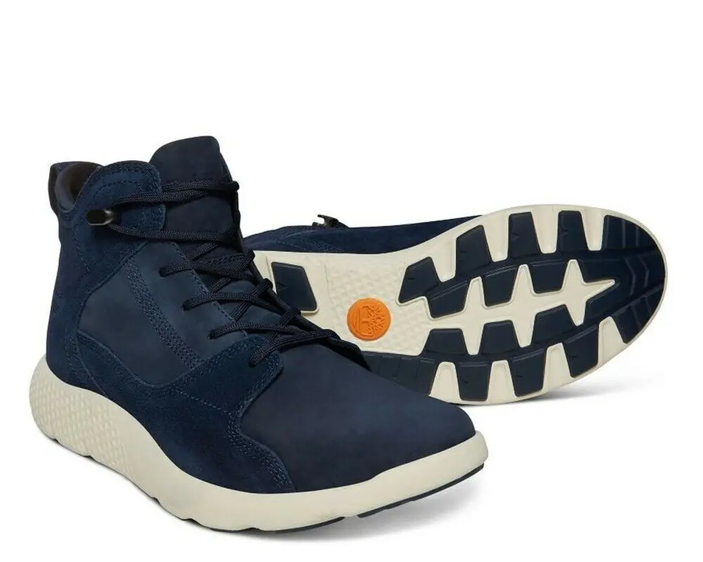 Alternative view of Giày Timberland Flyroam Leather Hiker Trainers 'Navy' TB0A1SBX-019