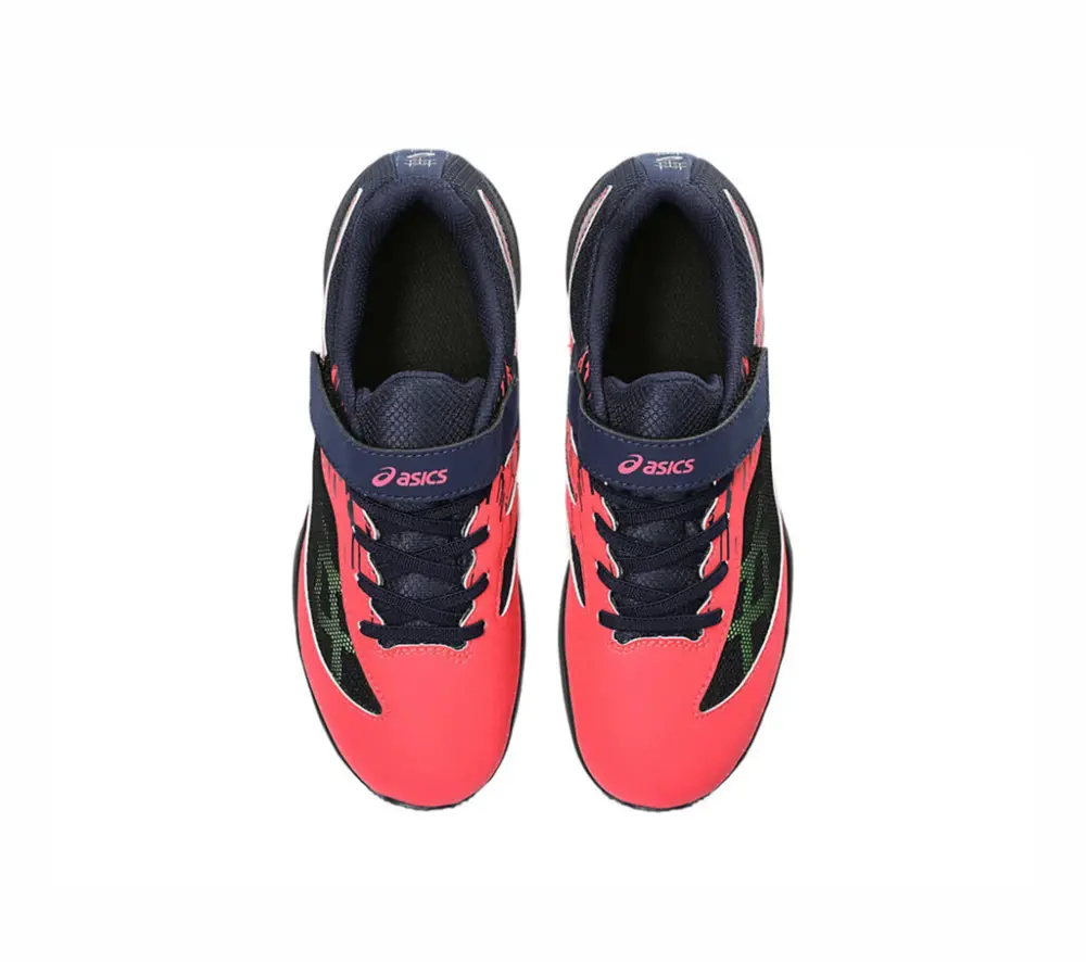 Giày Asics Lazerbeam SI-MG GS Wide 'Neon Red Navy' 1154A160-700 - Ảnh 3