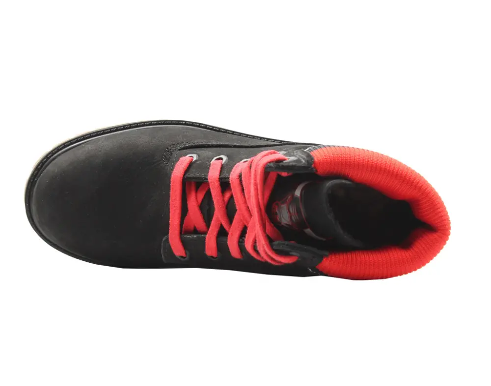 Giày Timberland 6" Premium Chicago Bulls Big Kids Tb0a1udg-001 Black Boots TB0A1UDG-001 - Ảnh 3