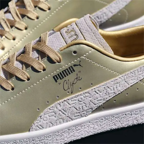 Giày Puma Clyde x Sorayama 'Silver Gold' 394496-01 - Ảnh 4