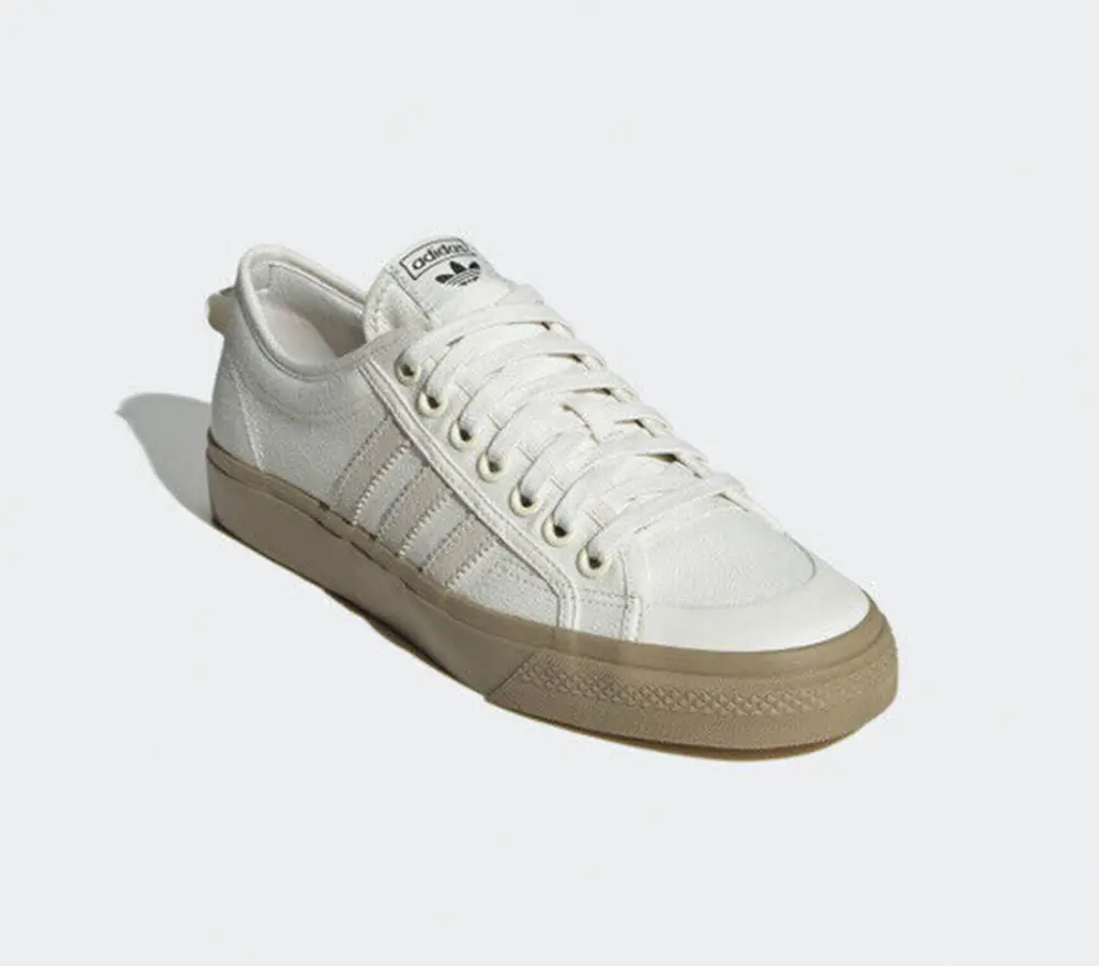 Alternative view of Giày Adidas Nizza Low 'White Beige' IG8649