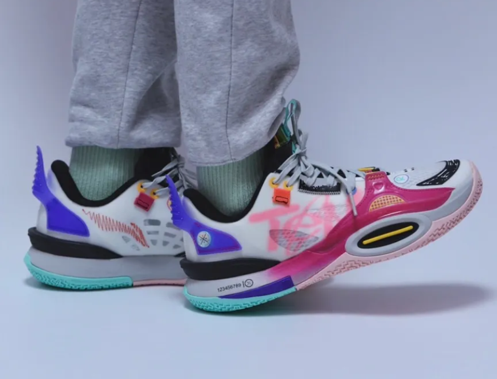 Giày Li-Ning Wade All City 10 'Graffiti' ABAS019-2H - Ảnh 4