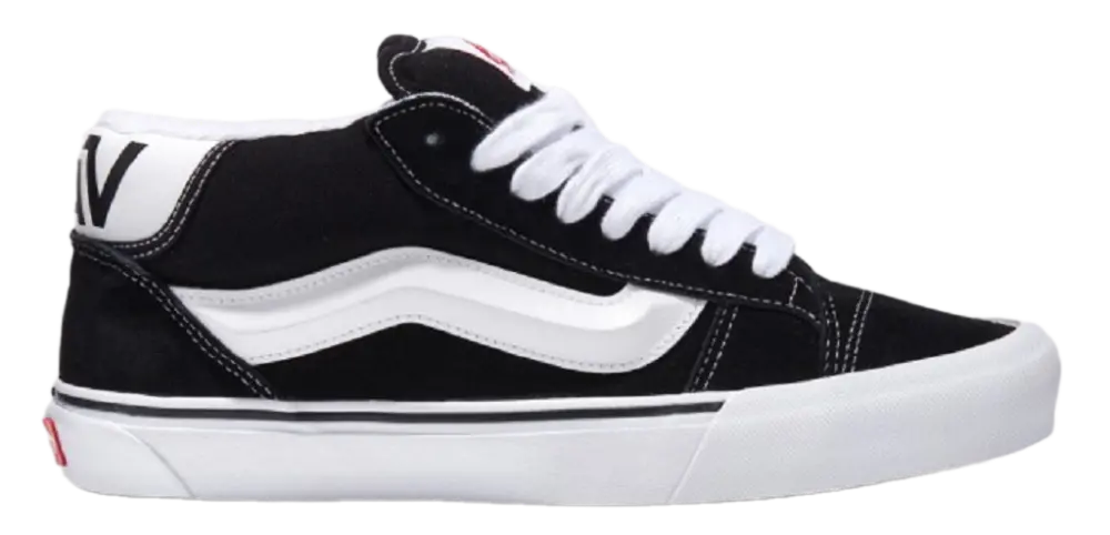 Giày Vans Knu Mid Black White VN000CQ96BT1