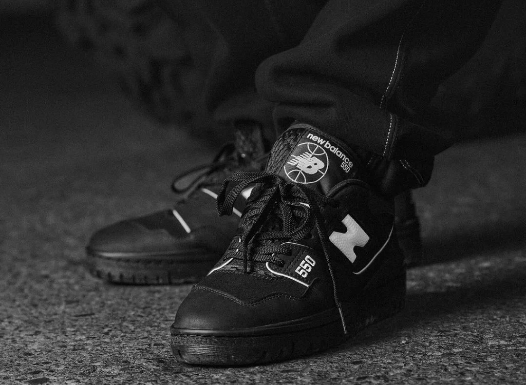 Giày New Balance 550 Atmos Back in Black BB550ATM - Ảnh 4