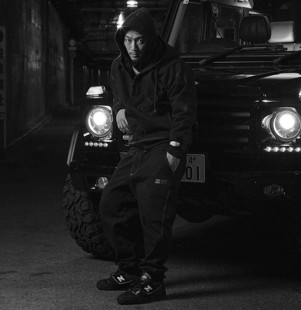 Giày New Balance 550 Atmos Back in Black BB550ATM - Ảnh 5